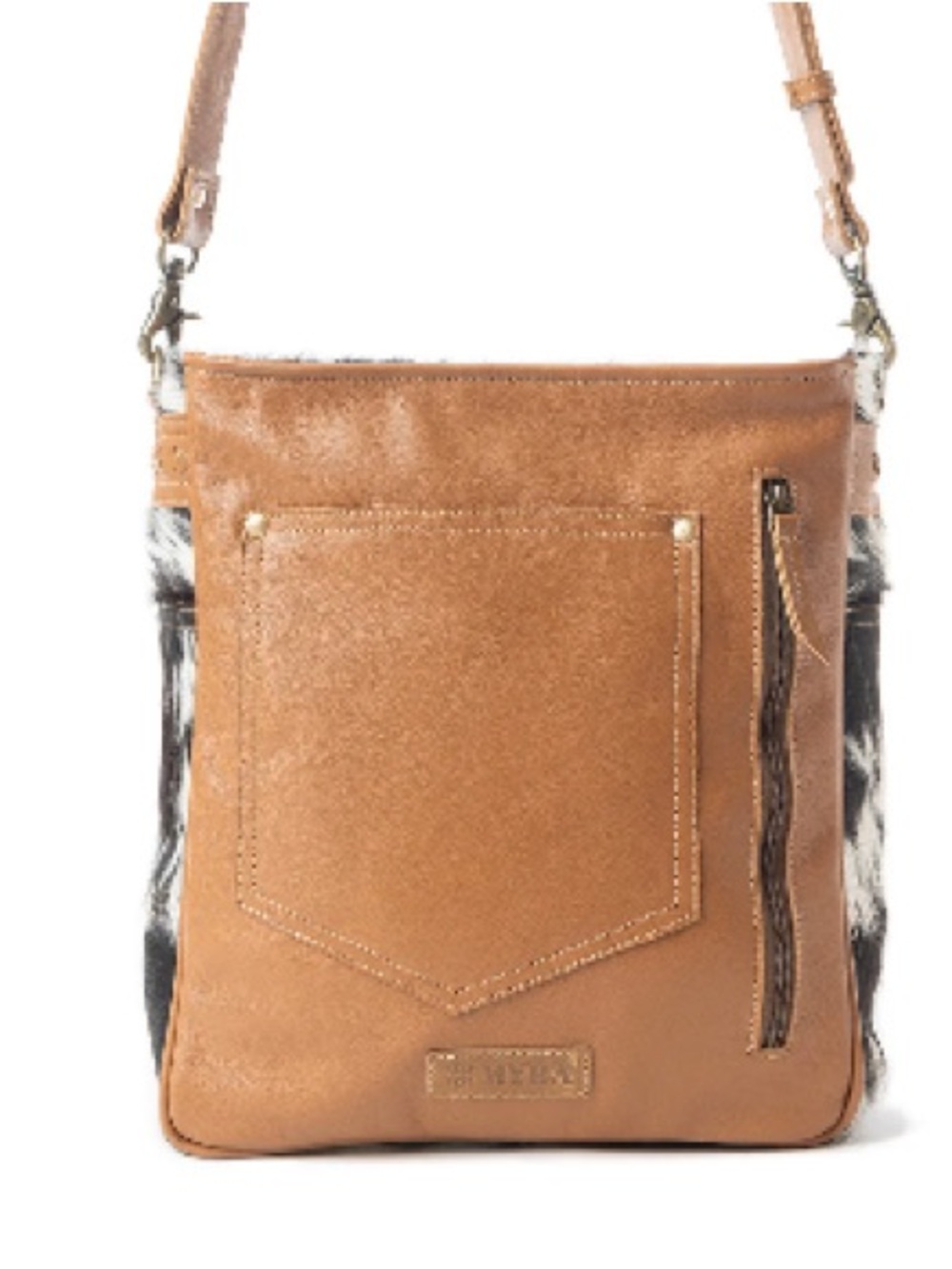 Myra Bag Purse Forester Junction Cowhide Tooled Leather Crossbody Conceal Carry - Picture 14 of 14